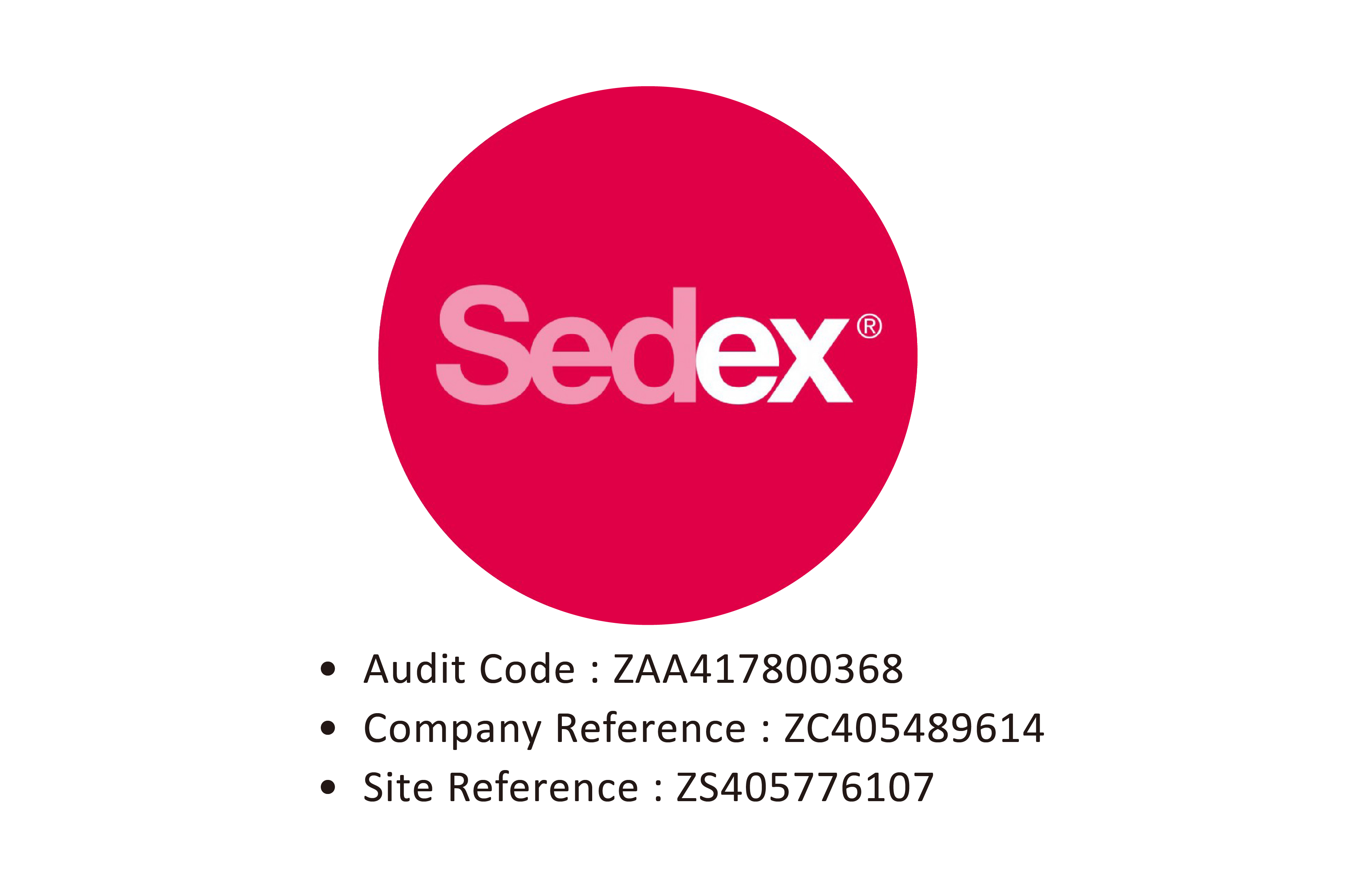 Sedex(供貨商商業道德信息交流)驗廠